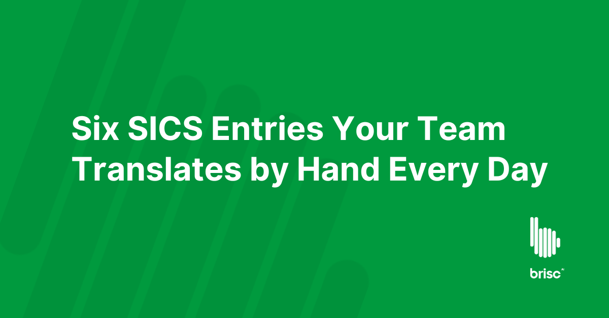 six sics entries
